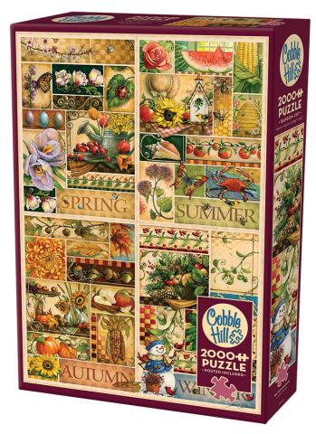 Cobble Hill Puzzle 2000 Piece The Four Seasons