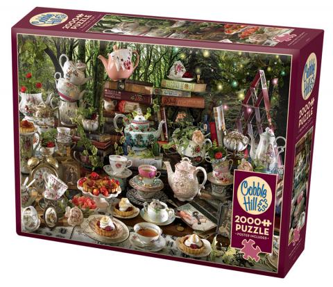 Cobble Hill Puzzle 2000 Piece Mad Hatter's Tea Party