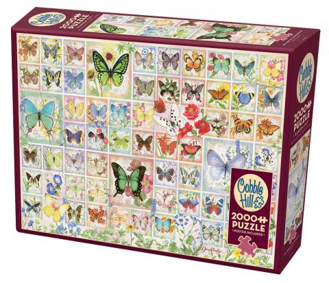 Cobble Hill Puzzle 2000 Piece Butterflies and Blossoms