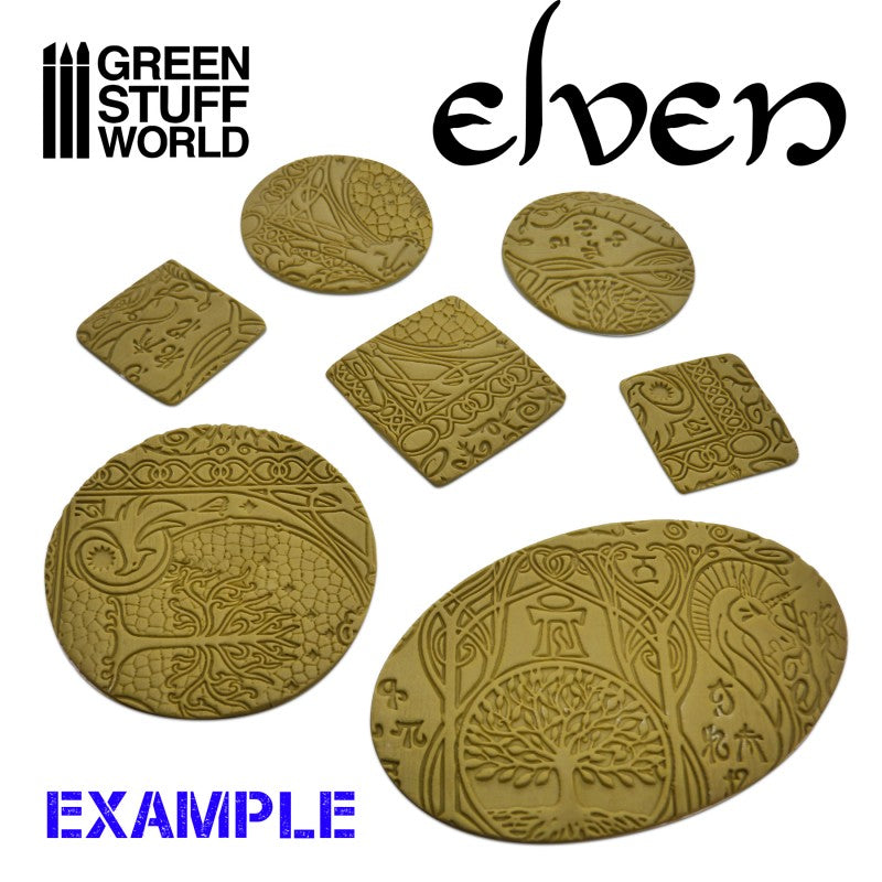 Green Stuff World Rolling Pin Elven