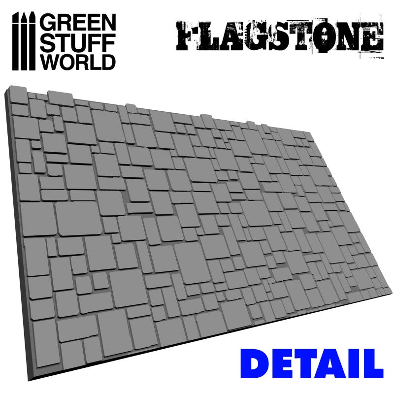Green Stuff World  Rolling Pin Flagstone