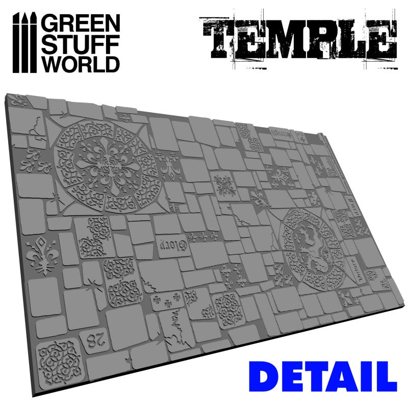 Green Stuff World Rolling Pin Temple