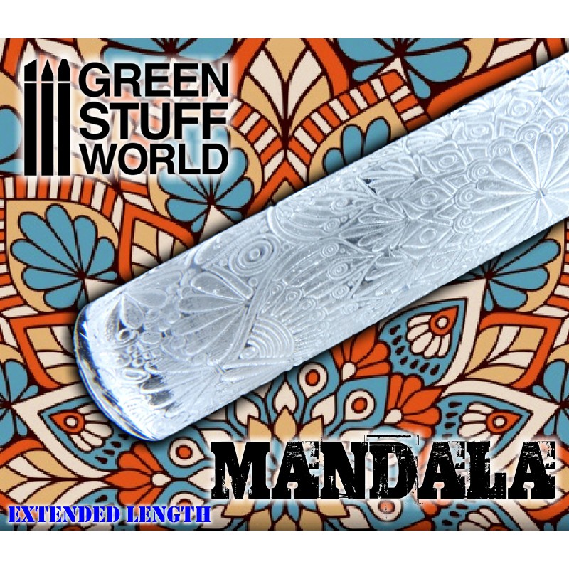 Green Stuff World Rolling Pin Mandala