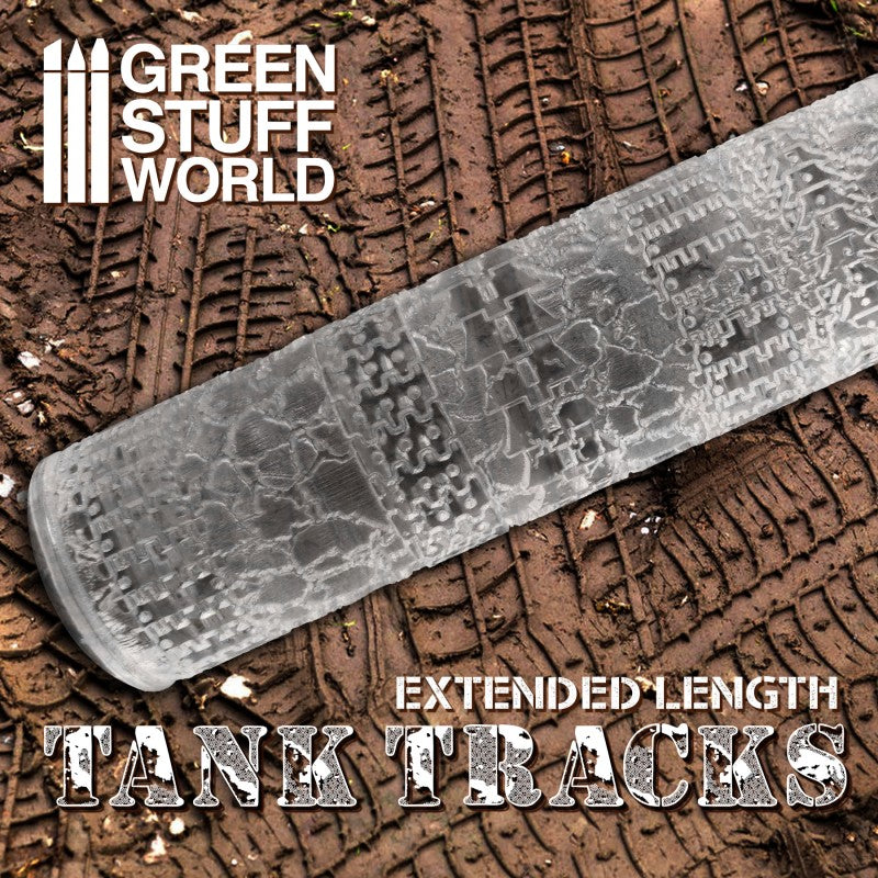 Green Stuff World  Rolling Pin Tank Tracks