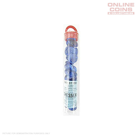 Chessex Glass Stones- Periwinkle Catseye 20+