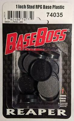 Reaper Mini Rm74035 1" Round Plastic Bases (20)