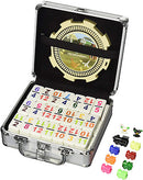 Dominoes Double 12 Numeral Set In Aluminum Case