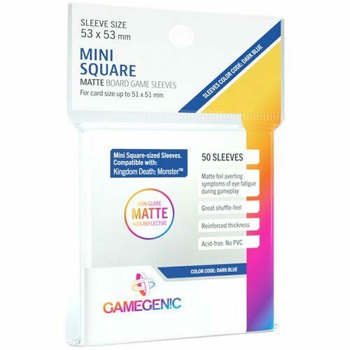Gamegenic Sleeves Matte Mini Square (50)