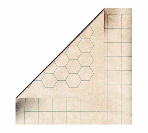 Mat Battlemat Reversible Hex/Square 23"x26"