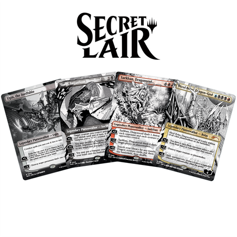 MTG Secret Lair Drops - More Borderless Planeswalkers WPN Exclusive