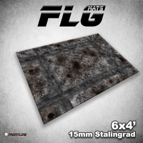 Frontline Gaming Mat 6'x4' 15mm Stalingrad