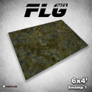 Frontline Gaming Mat 6'x4' Swamp 1