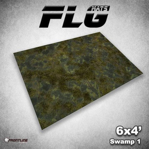 Frontline Gaming Mat 6'x4' Swamp 1