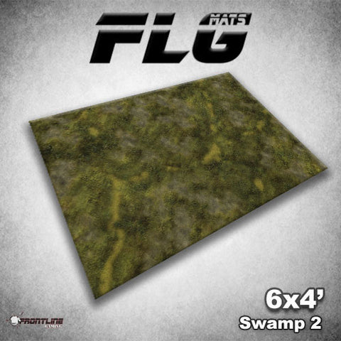 Frontline Gaming Mat 6'x4' Swamp 2