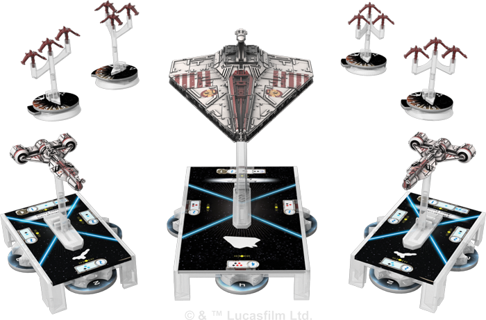 SWM34 Star Wars Armada Galactic Republic Fleet Starter