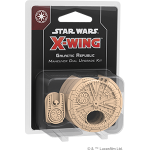 SWZ36 Star Wars X-Wing Galactic Republic Manuever Dial Upgrade