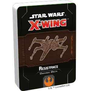 SWZ75 Star Wars X-Wing Resistance Damage Deck