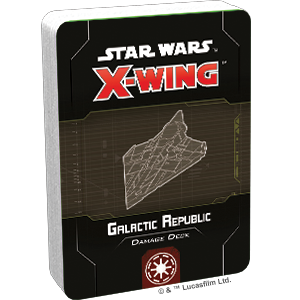SWZ77 Star Wars X-Wing Galactic Republic Damage Deck