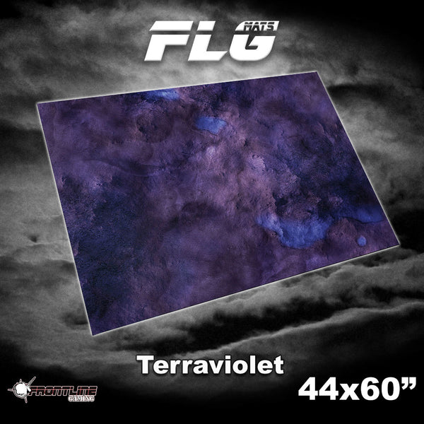 Frontline Gaming Mat 44"x60" Terraviolet