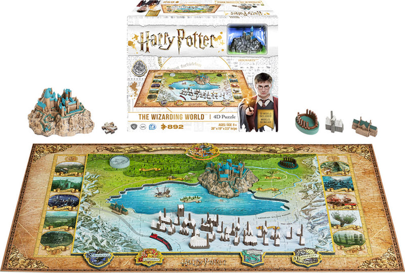 Puzzle 4d Harry Potter Deluxe