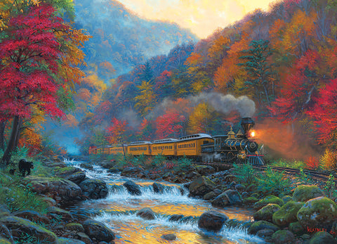 Cobble Hill Puzzle 1000 Piece Smoky Train
