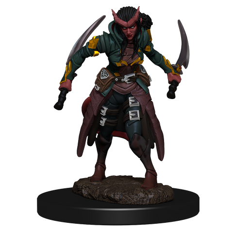 Wizkids D&D Miniature 93042 Tiefling Rogue Female Prepainted
