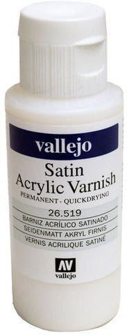 Vallejo: Auxiliary Permanent Satin Varnish 60ml