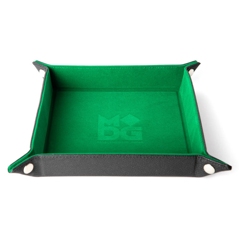 Green Velvet Folding Tray