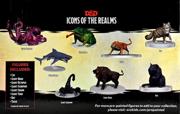 D&D Minis Icons of the Realms Wild Shape and Polymorph Set 1